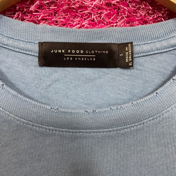 Busch Light Logo Brewed In U.S.A Cowboys Blue T-Shirt Small - Picture 4 of 4